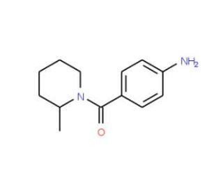 (4-Amino-phenyl)-(2-methyl-piperidin-1-yl)-methanone (CAS 436095-31-7) - chemical structure image
