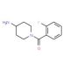 (4-Amino-piperidin-1-yl)-(2-fluoro-phenyl)-methanone - chemical structure image