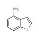 4-Aminobenzo[b]thiophene (CAS 17402-83-4) - chemical structure image