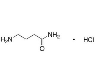 4-Aminobutyramide Hydrochloride (CAS 13031-62-4) - chemical structure image