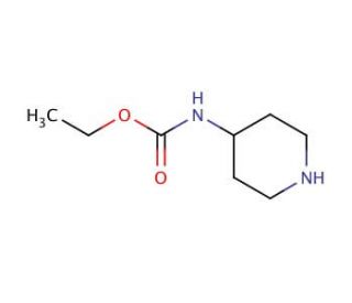 4-Aminocarbethoxypiperidine (CAS 64951-36-6) - chemical structure image