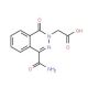 [4-(aminocarbonyl)-1-oxophthalazin-2(1H)-yl]acetic acid - chemical structure image