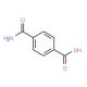 4-(aminocarbonyl)benzoic acid (CAS 6051-43-0) - chemical structure image