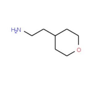 4-Aminoethyl-tetrahydropyrane (CAS 65412-03-5) - chemical structure image
