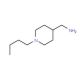 4-Aminomethyl-1-N-butylpiperidine (CAS 65017-57-4) - chemical structure image