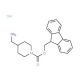 4-(Aminomethyl)-1-N-Fmoc-piperidine hydrochloride (CAS 391248-14-9) - chemical structure image