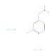 4-(Aminomethyl)-2-fluoropyridine dihydrochloride (CAS 667906-60-7) - chemical structure image