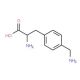 4-(Aminomethyl)-L-phenylalanine (CAS 150338-20-8) - chemical structure image