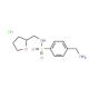 4-(aminomethyl)-N-(oxolan-2-ylmethyl)benzene-1-sulfonamide hydrochloride - chemical structure image