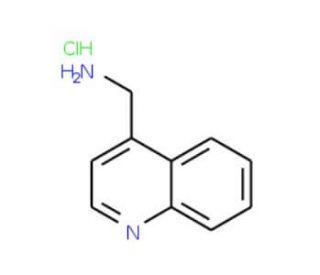 4-Aminomethyl quinoline hydrochloride (CAS 878778-84-8) - chemical structure image