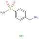 4-Aminomethylbenzenesulfonamide hydrochloride (CAS 138-37-4) - chemical structure image