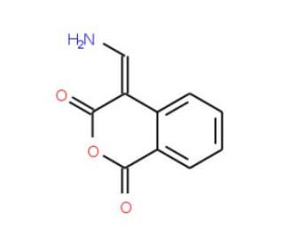 4-(Aminomethylene)-1H-isochromene-1,3(4H)-dione - chemical structure image