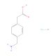 4-Aminomethylphenylacetic acid hydrochloride (CAS 42383-05-1) - chemical structure image
