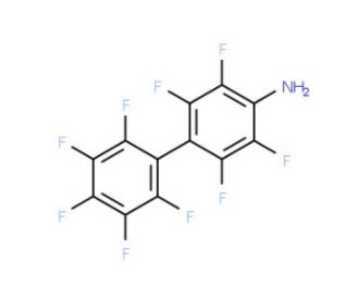 4-Aminononafluorobiphenyl (CAS 969-25-5) - chemical structure image