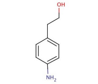 4-Aminophenethyl alcohol (CAS 104-10-9) - chemical structure image