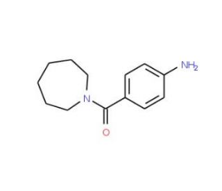 (4-Aminophenyl)(1-azepanyl)methanone (CAS 5157-66-4) - chemical structure image