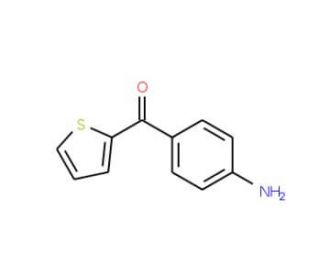 (4-aminophenyl)(2-thienyl)methanone - chemical structure image