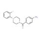 (4-Aminophenyl)[4-(2-fluorophenyl)piperazino]-methanone (CAS 885949-71-3) - chemical structure image