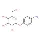 4-Aminophenyl a-D-glucopyranoside (CAS 31302-52-0) - chemical structure image