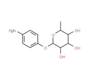 4-Aminophenyl b-L-fucopyranoside (CAS 69936-58-9) - chemical structure image