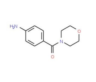 (4-Aminophenyl)morpholin-4-yl-methanone (CAS 51207-86-4) - chemical structure image