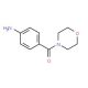 (4-Aminophenyl)morpholin-4-yl-methanone (CAS 51207-86-4) - chemical structure image