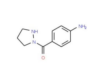 (4-Aminophenyl)(tetrahydro-1H-pyrazol-1-yl)-methanone - chemical structure image