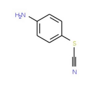 4-aminophenyl thiocyanate (CAS 2987-46-4) - chemical structure image