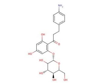 4-Aminophlorizin (CAS 82628-89-5) - chemical structure image