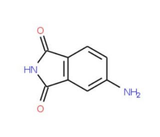 4-Aminophthalimide (CAS 3676-85-5) - chemical structure image