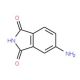 4-Aminophthalimide (CAS 3676-85-5) - chemical structure image