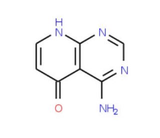 4-Aminopyrido[2,3-d]pyrimidin-5(8H)-one - chemical structure image