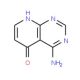 4-Aminopyrido[2,3-d]pyrimidin-5(8H)-one - chemical structure image