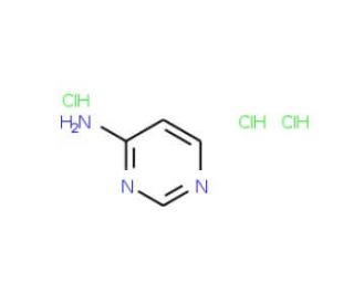4-Aminopyrimidine 3HCl (CAS 174500-31-3) - chemical structure image