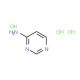 4-Aminopyrimidine 3HCl (CAS 174500-31-3) - chemical structure image