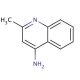 4-Aminoquinaldine (CAS 6628-04-2) - chemical structure image