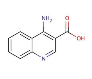 4-aminoquinoline-3-carboxylic acid (CAS 68313-46-2) - chemical structure image