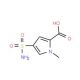 4-(aminosulfonyl)-1-methyl-1H-pyrrole-2-carboxylic acid - chemical structure image