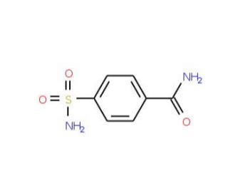4-(aminosulfonyl)benzamide (CAS 6306-24-7) - chemical structure image