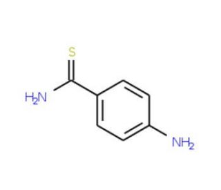 4-Aminothiobenzamide (CAS 4714-67-4) - chemical structure image