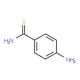 4-Aminothiobenzamide (CAS 4714-67-4) - chemical structure image