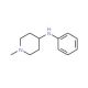 4-Anilino-1-methylpiperidine (CAS 22261-94-5) - chemical structure image