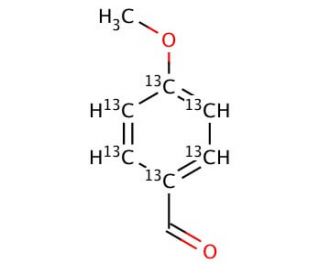 4-Anisaldehyde-13C6 - chemical structure image