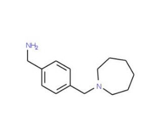 4-Azepan-1-ylmethyl-benzylamine - chemical structure image