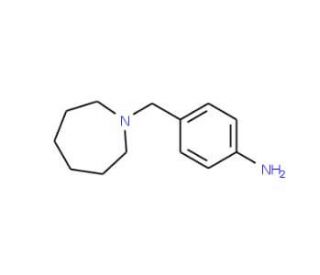 4-Azepan-1-ylmethyl-phenylamine - chemical structure image