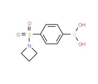 4-(Azetidin-1-ylsulfonyl)phenylboronic acid (CAS 871329-68-9) - chemical structure image