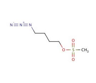 4-Azido-1-methanesulfonate-1-butanol - chemical structure image