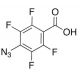 4-Azido-2,3,5,6-tetrafluorobenzoic Acid (CAS 122590-77-6) - chemical structure image