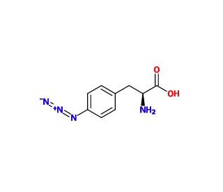 4-Azido-L-phenylalanine (CAS 33173-53-4) - chemical structure image