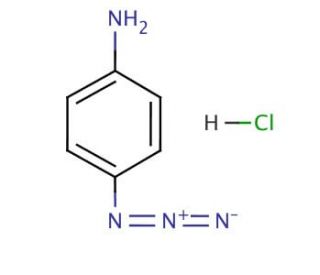 4-Azidoaniline hydrochloride (CAS 91159-79-4) - chemical structure image